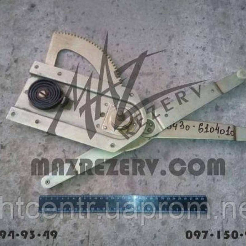 Склопідйомник лівий ЄВРО МАЗ