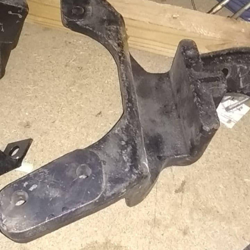 256-1001040, кронштейн задній опори кпп а/м КРАЗ