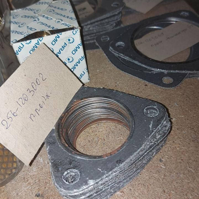 256-1203002, прокладка прийом.труби глушника а/м КРАЗ