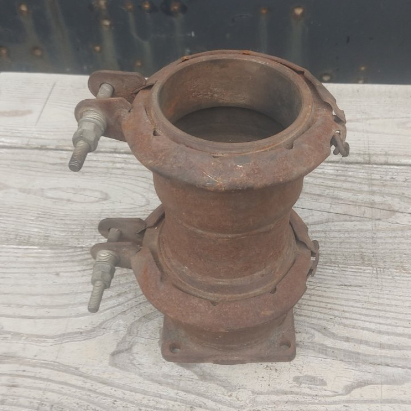 6437-1203096, компенсатор труби глушника (квадрат) а/м КРАЗ, один фланець