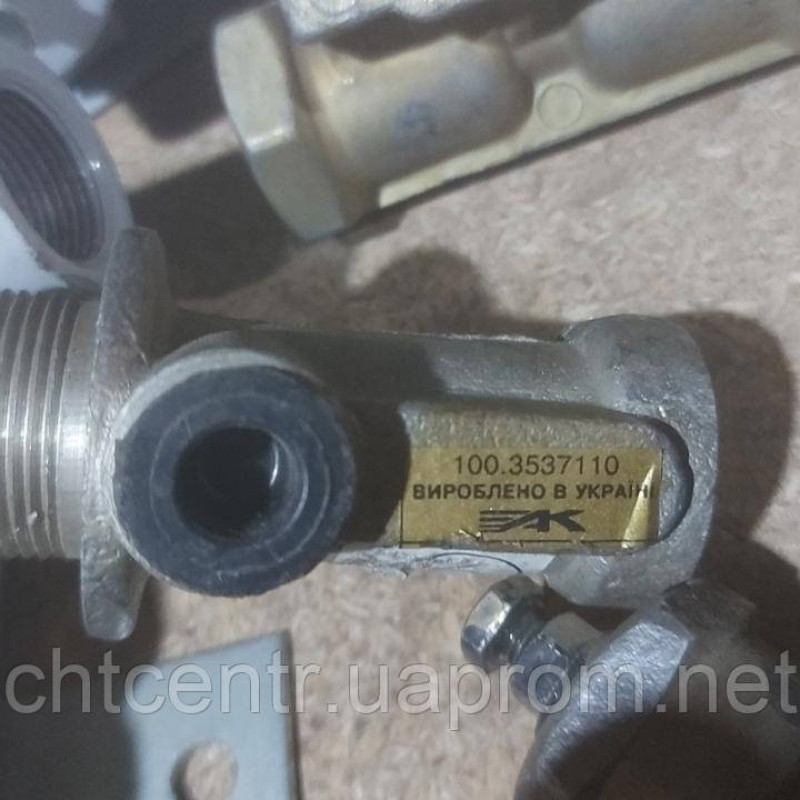 100-3537110, кран пневматичний аварій.расторм-я а/м КРАЗ, МАЗ