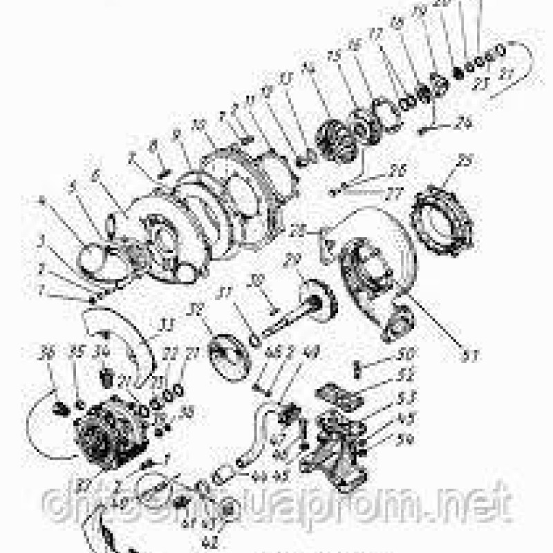 240-1118080, ротор турбокомпресора .а/м КРАЗ,а/м МАЗ