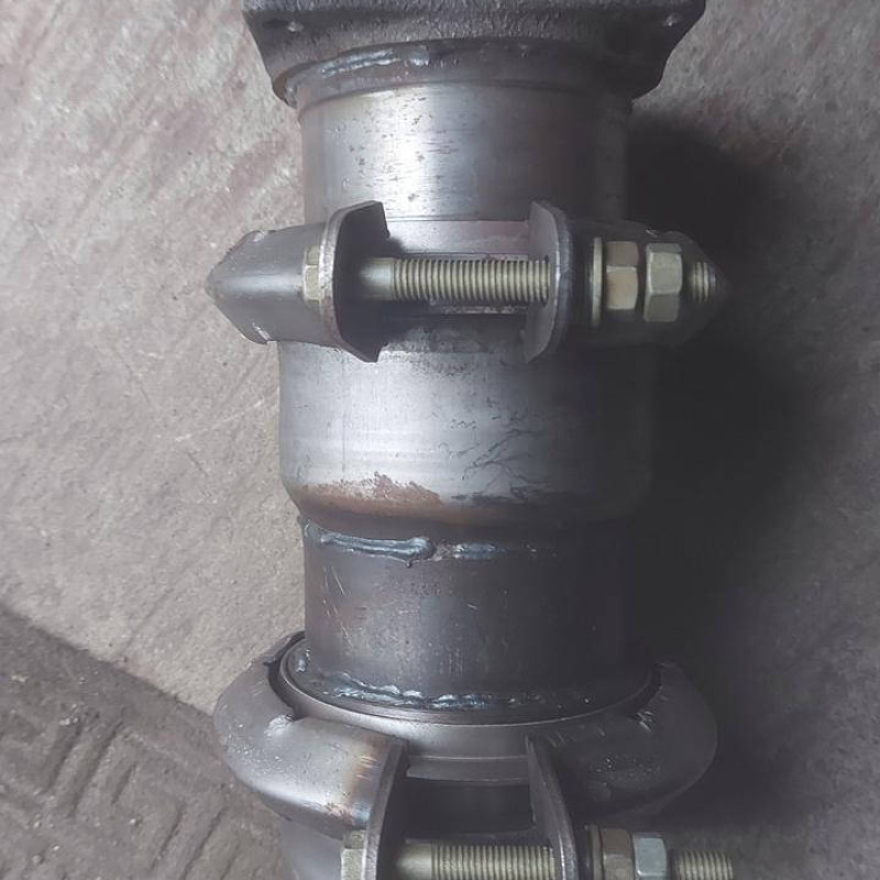 6437-1203096, компенсатор труби глушника (квадрат) а/м КРАЗ