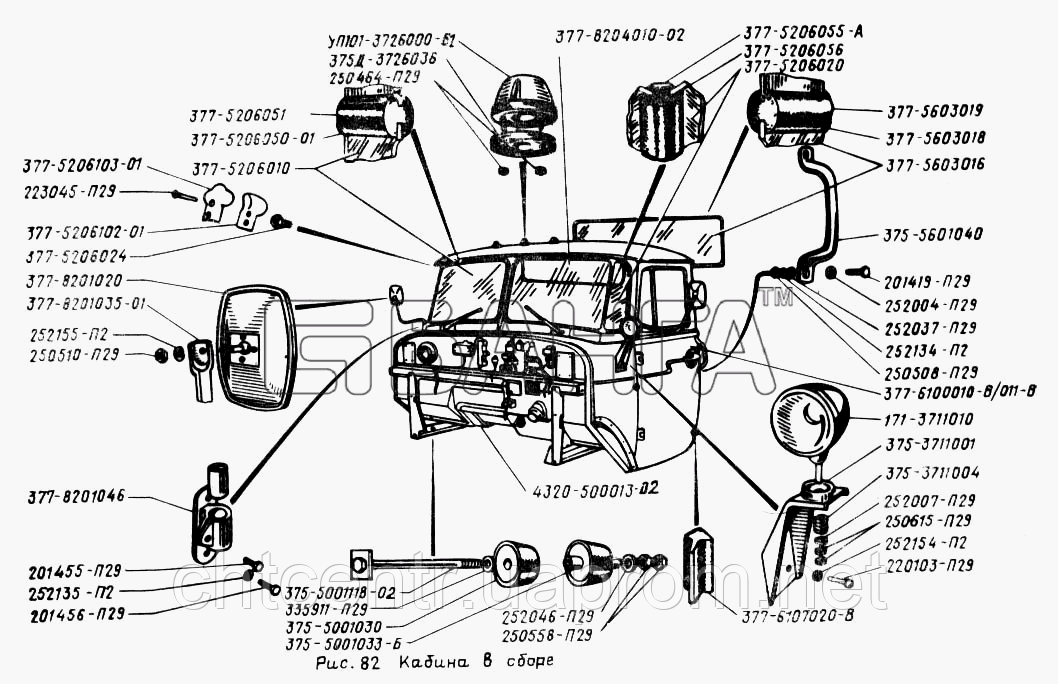 УРАЛ-4320 каталог